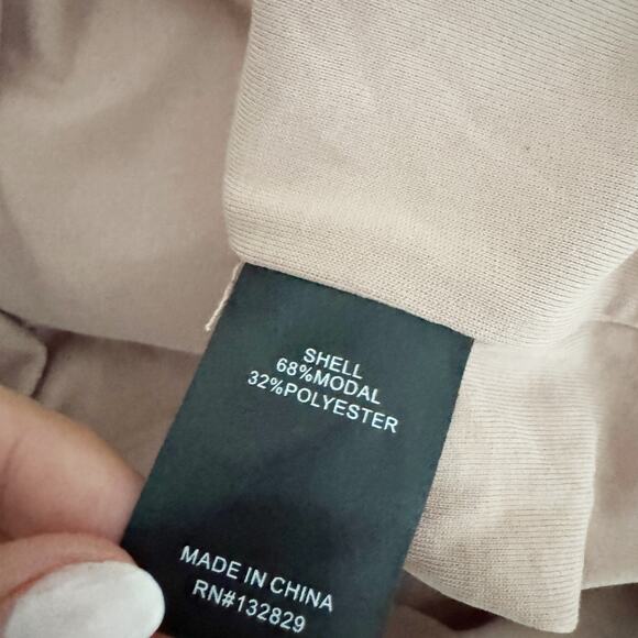 MICHAEL COSTELLO x Revolve Everly Ruched Mini Dress Mauve Nude Large L - Picture 10 of 11